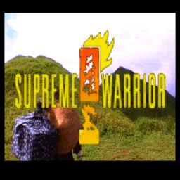 Supreme Warrior (32X) (U) Title Screen